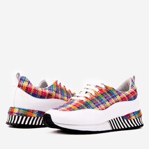 The Valencia White Leather Women Sneaker image 5