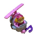 Paw Patrol Skye Helicopter Toy Vehicle Figure Flight Spinning Propeller  - £6.68 GBP