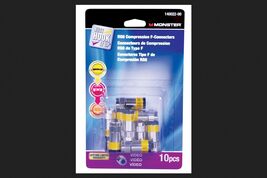 CONNECTOR RG6 F 10PK - $36.98 CAD