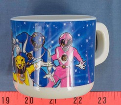 MMPR Mighty Morphin Power Rangers Childs Plastic Mug Cup Vintage dq - £15.62 GBP