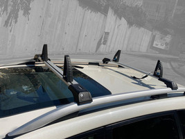 Roof Rack and Load Stops Ladder Tilt For For Kia Sorento 2 Silver 2002 - 2009 - £115.09 GBP