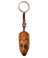 Tiki Keychain – Handmade Resin Key Ring, Tropical Hawaiian Gift for Him ... - $19.71