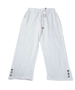 Kaktus Womens Bermuda Shorts White Size Small Cotton Blend Stretch Pullo... - $22.80