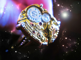 Haunted Watch Mechanism Ring Time For Fortune &amp; Wealth Highest Light Magick - £51.03 GBP