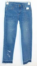 Route 66 Girls Distressed Blue Jeans with Frayed Hems Sizes 7 and 8 NWT - £13.62 GBP