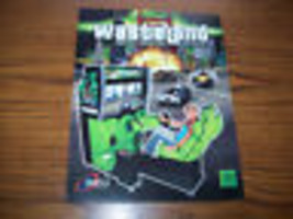 Wasteland Racers 2071 Video Arcade Game Flyer Vintage Promo Art - £16.07 GBP