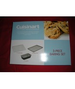 Cuisinart Chef&#39;s Classic Non-Stick 3-Piece Baking  Set AMB3-15179P New S... - $31.99
