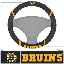 Boston Bruins Steering Wheel Cover Mesh/Stitched - £35.84 GBP