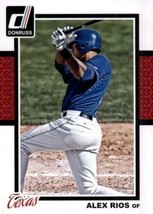 2014 Donruss Series 2 #347 Alex Rios NMMT Rangers - $1.67