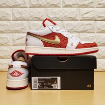 Authenticity Guarantee 
Nike Air Jordan 1 Low Spades GS Size 6.5Y / Wome... - $229.98