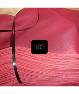 Red Sashes ~ appoximately 6&quot; x 108&quot; ~  Lot of 101  ~ ranjacuj - $49.50