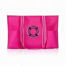 Thirty One Zip Top Organizing Tote (new) SPIRIT PINK W/LIFE PRESERVER - £31.92 GBP
