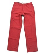 Polo Ralph Lauren Size 33W 32L CLASSIC FIT Berry Chino Pants New Mens Cl... - £69.33 GBP