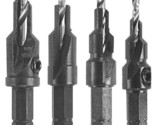 6, 8, 10, And 12 Hex Shank Countersink Drill Bits Are Included In, Piece... - $38.97
