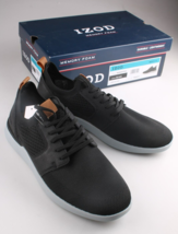 Zapato Izod Para Hombre Bannister De Espuma Con Memoria Negro 9 10 12 NUEVO - $24.64+