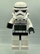 LEGO Star Wars Storm Trooper Digital Alarm Clock  Moveable 9.50&quot; Figure ... - £7.56 GBP