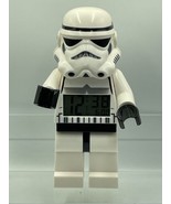 LEGO Star Wars Storm Trooper Digital Alarm Clock  Moveable 9.50&quot; Figure ... - £7.49 GBP
