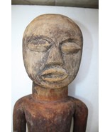 Antique Lobi Burkina Faso Figurine Hand Carved Hard Wood Makonde Statue ... - £621.26 GBP
