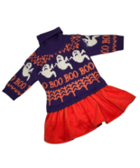 Halloween Dog Sweater Costume Dress BOO GHOSTS Spooky size XS NWT - $19.75