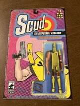 Scud the Disposable Assassin #9 1st Action Figure Variant. Fire Man Pres... - $29.70