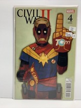 Civil War II #4 Deadpool Noto 1:10 Variant 1st Immortal She-Hulk 2021 Marvel - B - £25.98 GBP