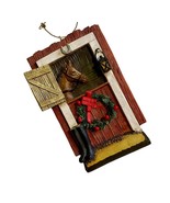 Stable Door Christmas Ornament Horse Head 3D Welcome Mat Freind Emerson ... - $252.56 MXN
