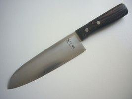 KAI Cutlery SEKI CITY JAPAN Santoku Chef Knife Hi Carbon Stainless New U... - $855.14 MXN