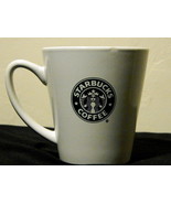 Starbucks Collectible Coffee Mug 2007 10 oz. White Green Star bucks Logo - £11.92 GBP
