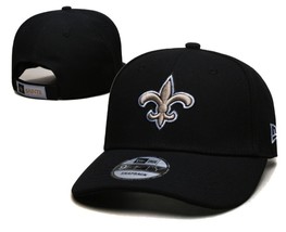 New Orleans Saints NFL Cap adjustable  New Era 9FIFTY Black  Hat - $458.46 MXN