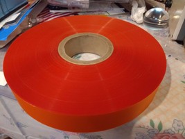 Orange Mylar tabbing film roll 1-3/4&quot; 2000&#39; 3MIL - $69.29