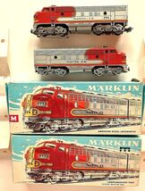 Marklin Märklin HO 3060-4060 Santa Fe F7 Diesel pair - Free Shipping - $142.49