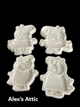 Peppa Pig and Family  Cookie Cutter 3D Printed Plastic - £10.95 GBP