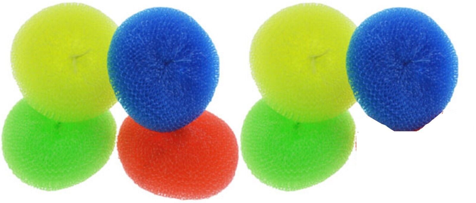 Scrub Buddies Colorful Nylon Nonstick Pan Scrubbers, 7/Pk - $3.95
