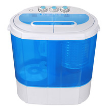 9.9Lbs Mini Lightweight Washer Twin Tub Washing Machine For Camping,Dorm... - £127.09 GBP