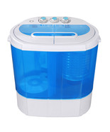 9.9Lbs Mini Lightweight Washer Twin Tub Washing Machine For Camping,Dorm... - £126.65 GBP