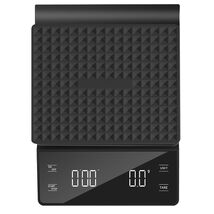 Sleek 3kg Digital Coffee Scale with Timer &amp; Silicone Pad - Perfect for B... - $30.64