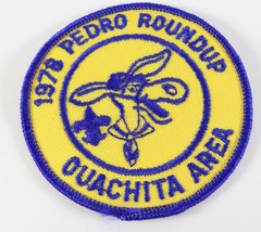Vintage 1978 Pedro Roundup Ouachita Boys Life Boy Scouts America BSA Camp Patch - £9.19 GBP