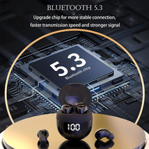 2023 Bluetooth Earbud Headset Tws 5.3 Wireless Earphone Invisible For Al... - £27.17 GBP