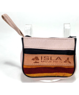 ISLA MUJERES Coin Purse - Faux Leather &amp; Woven - 3x4&quot; - €10,05 EUR