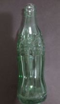 Coca-Cola Embossed Bottle 6 1/2 oz US Patent Office Lebanon TENN 1962 VG - $3.47