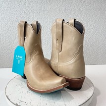 Lane EMMA JANE Butterscotch Womens Short Cowboy Boots 9 Western Ankle Bo... - $133.65