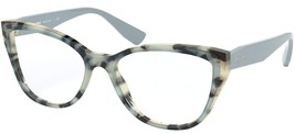 Miu Miu Eyeglasses MU04SV 08D1O1 54mm Beige Havana Top Blue / Demo Lens - $2,704.98 MXN