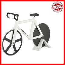 Stainless Steel Bicycle Pizza Cutter – Fun Kitchen Gadget with Display S... - $668.91 MXN