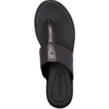 Timberland Women&#39;s Cherrybrook Black Thong Sandals Slippers Slip Flops A1OZC Us - £31.10 GBP