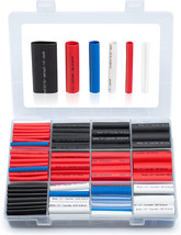 Heat Shrink Tubing Kit - 3:1 Ratio Adhesive Lined, Marine Grade Shrink Wrap - £25.57 GBP