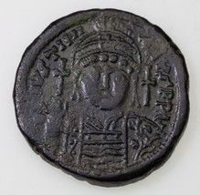 527-565 AD Byzantine Emp. Justinian I, AE Follis Constantinople Mint SB 163 XF - £209.48 GBP