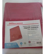 Office Depot Heavy Duty Pressboard Report Covers With Fastners 5 Count - €22,95 EUR