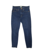 J.Crew Denim 9&quot; High Rise Toothpick Jeans Petite Womens size 27P Tapered... - £17.64 GBP