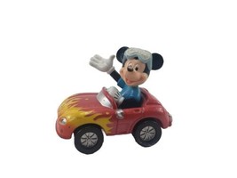 Vintage Disney Fisher Price MICKEY MOUSE RACER Die-Cast Car Vehicle - £4.49 GBP