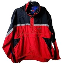 Tommy Hilfiger Men XL Athletic Gear Windbreaker  Hoodie Pullover Jacket ... - $58.66